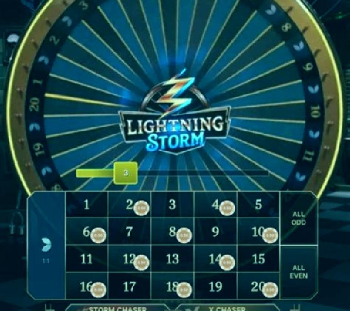 Lightning Storm Live slot game