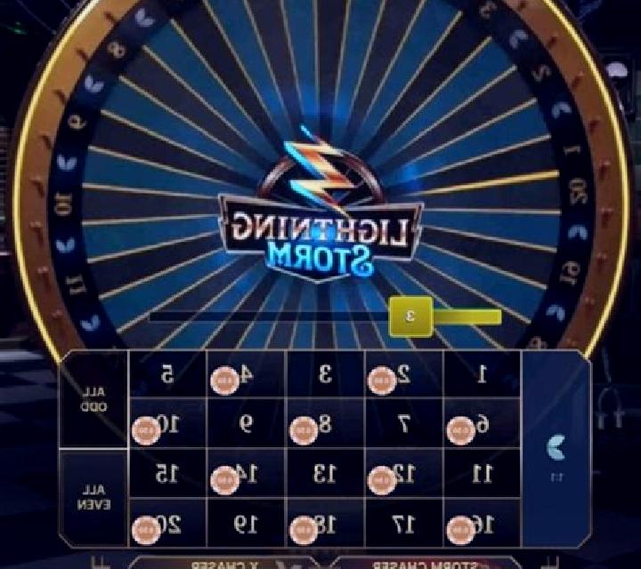Lightning Storm Live slot machine