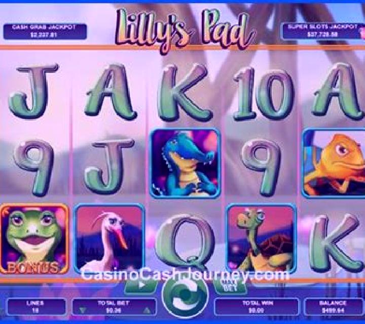 Lilly s Pad slot machine