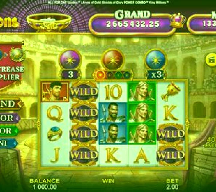 Links of Glory King Millions slot game