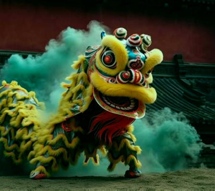 Lion dance festival online slot