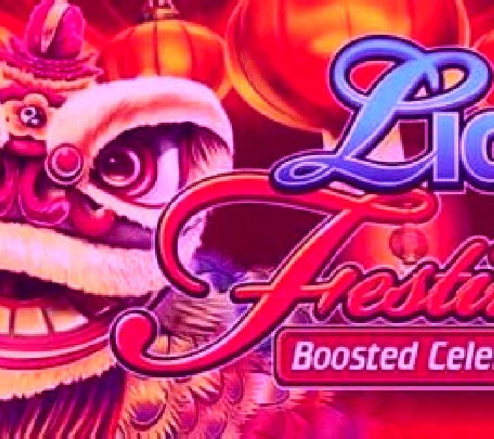 Lion dance festival slot game
