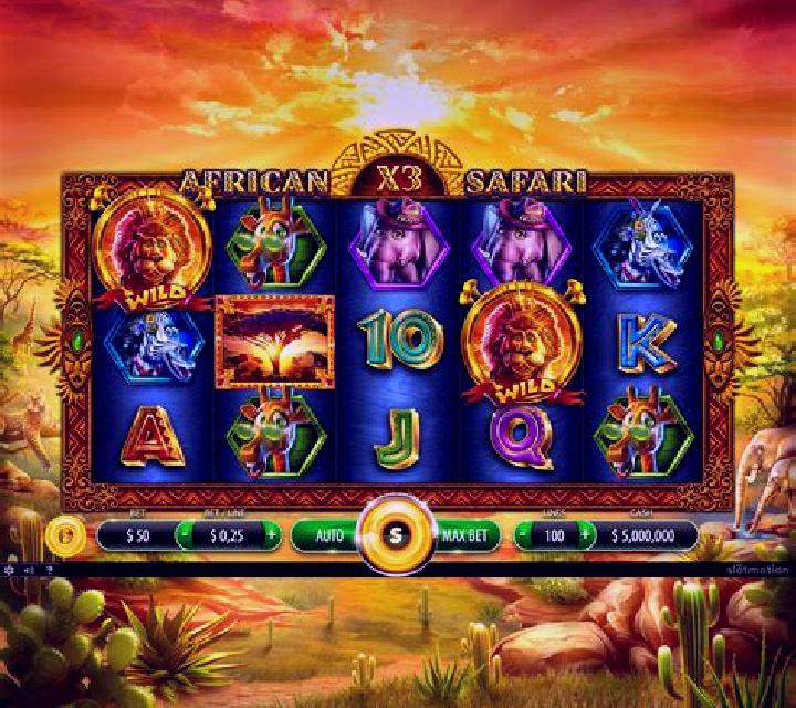 Lion Safari slot game