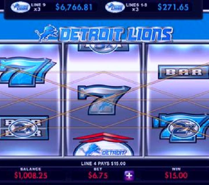 Lions Deluxe slot machine