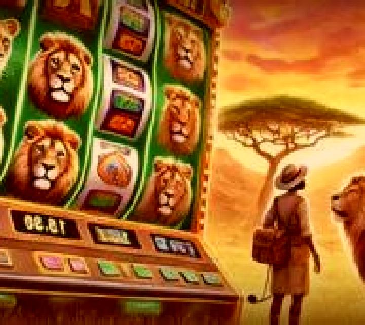 Lions GigaBlox slot game