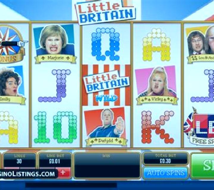Little Britain slot machine