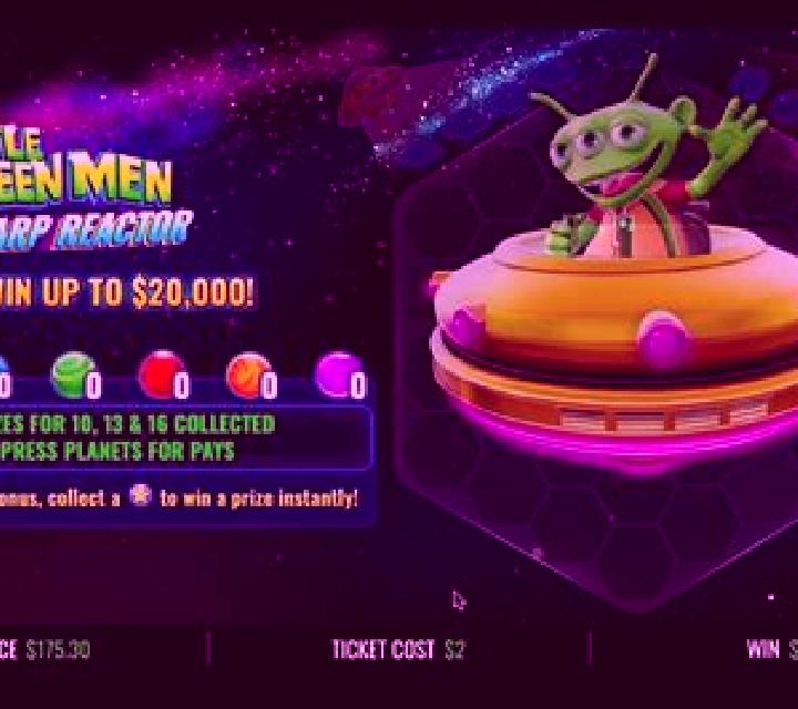 Little Green Men Warp Reactor slot machine