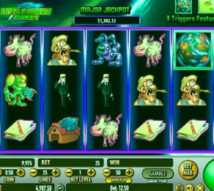 Little Green Money slot game