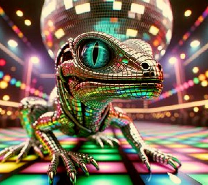 Lizard Disco slot game