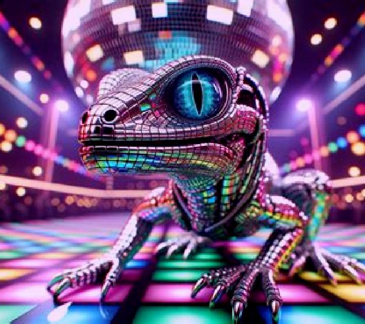 Lizard Disco slot machine