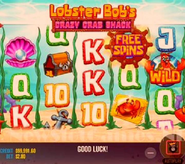 Lobster Bob’s Crazy Crab Shack online slot
