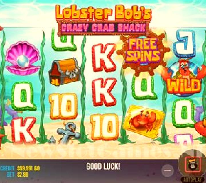 Lobster Crazy Shack slot game