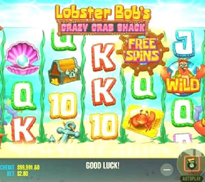 Lobster Crazy Shack slot machine