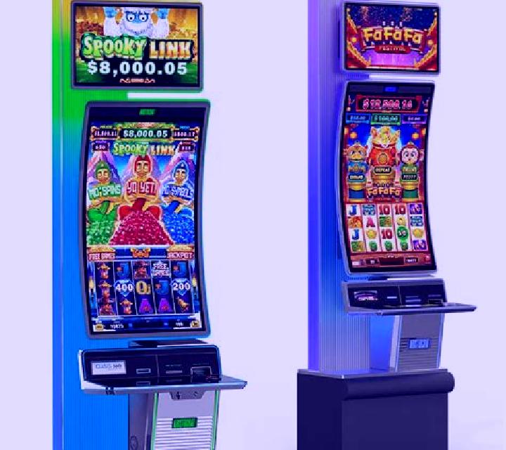 Lone Star Longhorn Xmas slot machine
