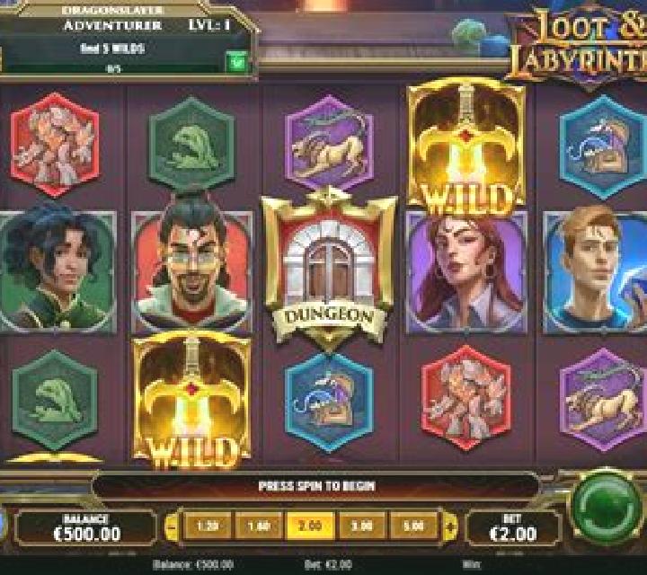 Loot & Labyrinths slot game