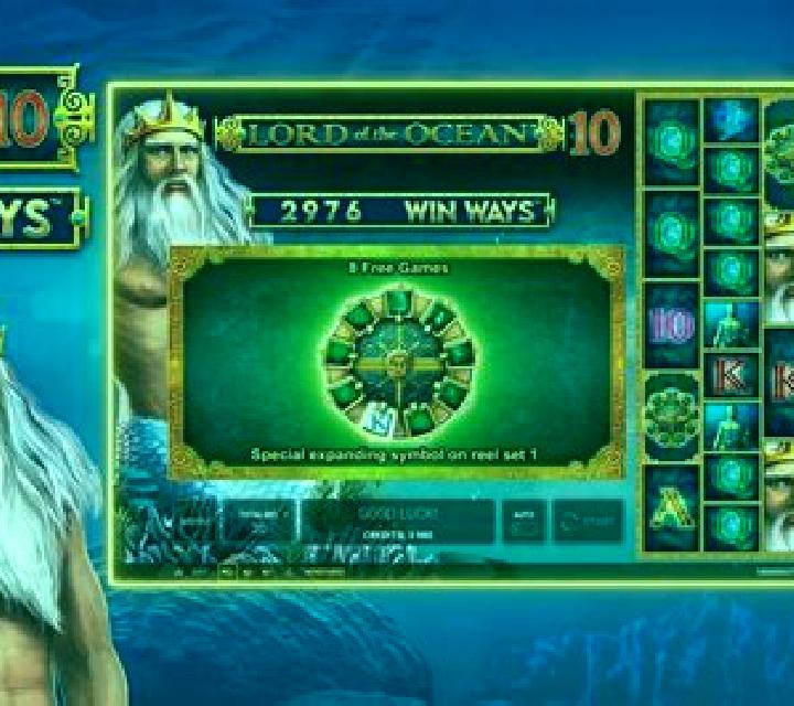 Lord of the Ocean Bonus Spins slot machine