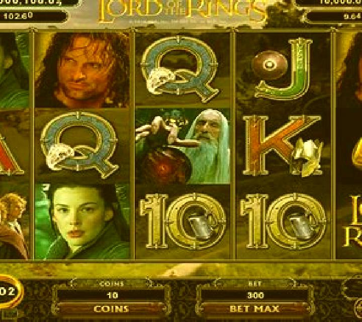 Lord of the Rings online slot