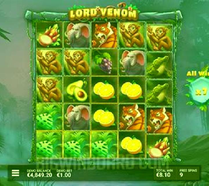 Lord Venom slot game