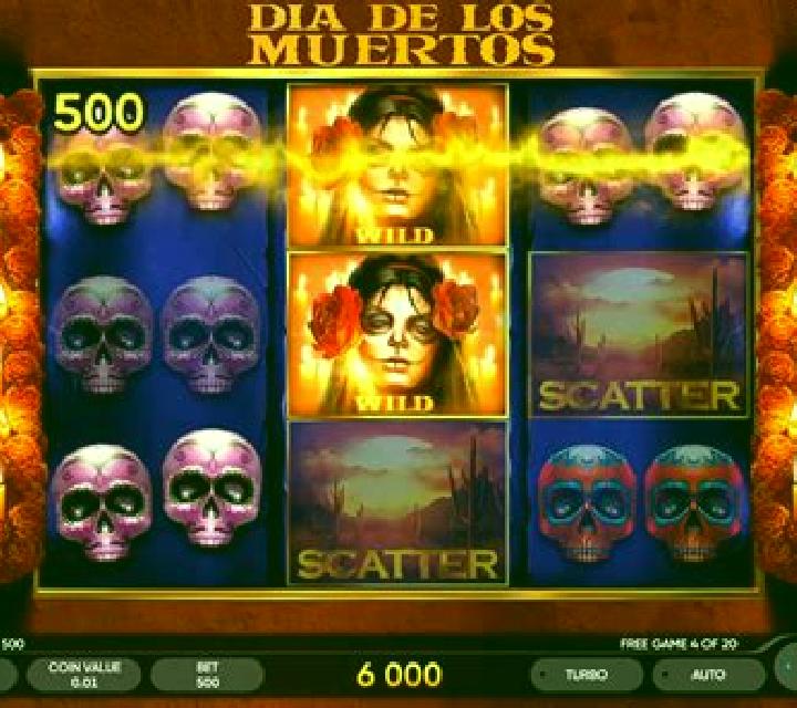 Los Muertos (Capecod Gaming) slot machine