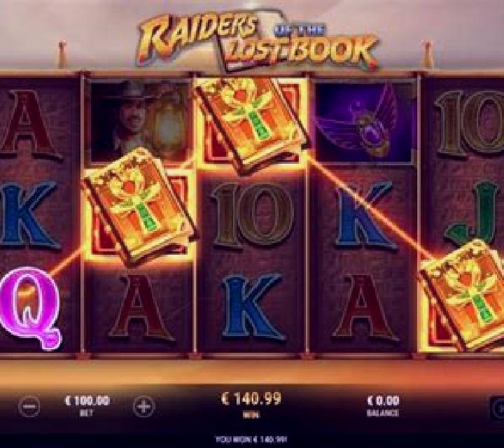 Lost Book slot machine