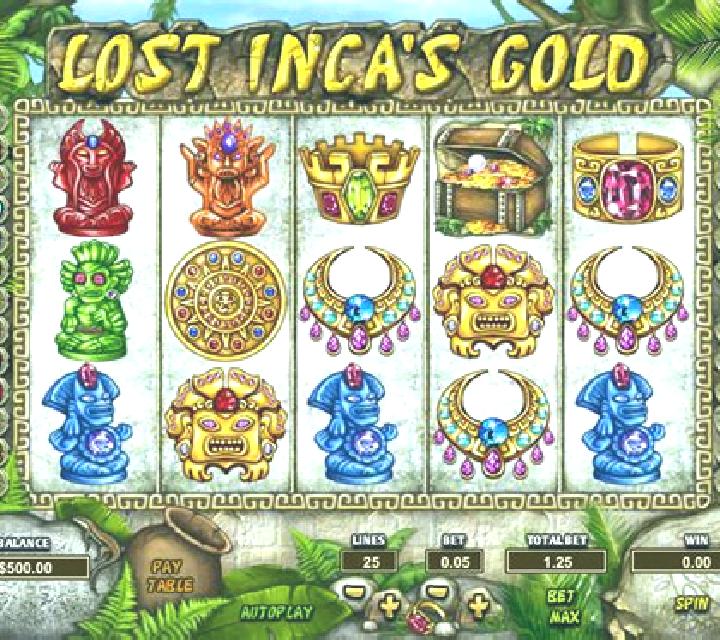 Lost Inca s Gold online slot