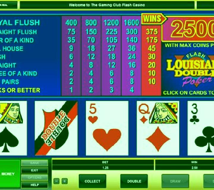 Louisiana Double Poker online slot