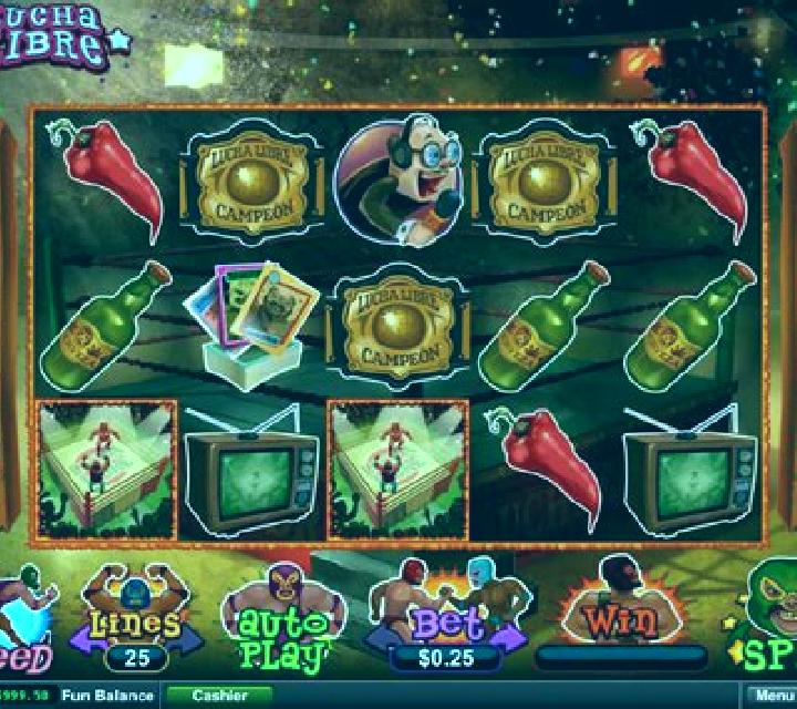Lucha Bros online slot