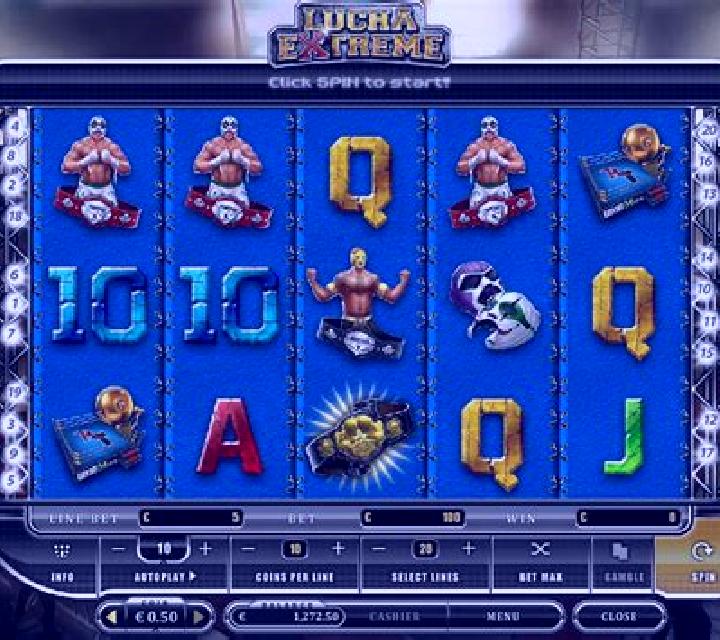 Lucha Extreme slot machine