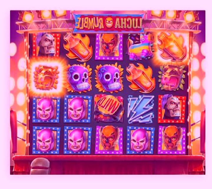 Lucha Rumble Jackpot online slot