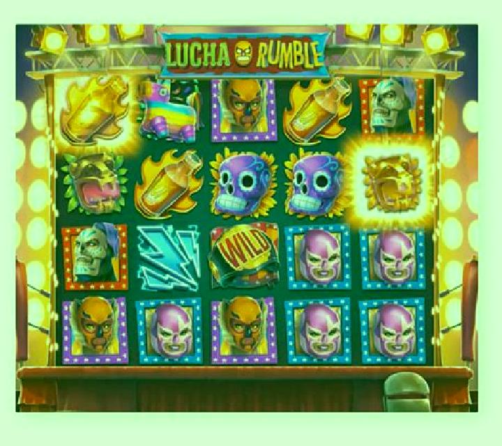 Lucha Rumble Jackpot slot game