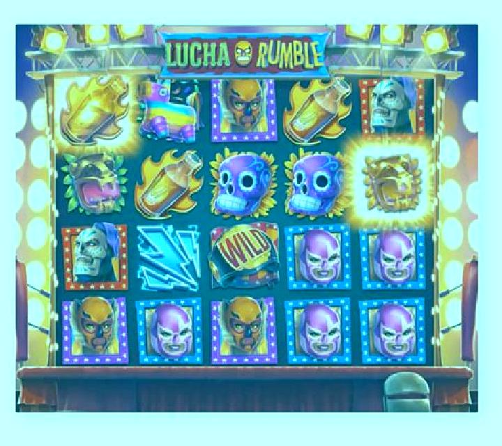 Lucha Rumble Jackpot slot machine