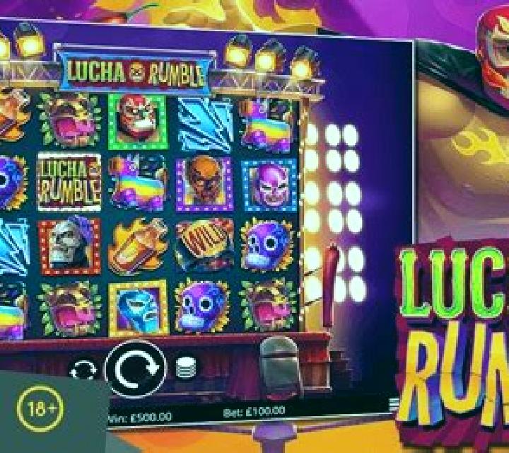 Lucha Rumble slot machine