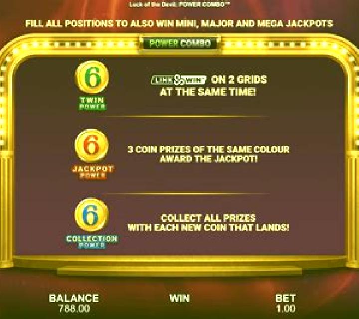 Luck of the Devil: POWER COMBO slot game