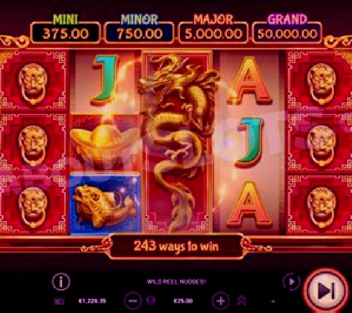 Lucky 8 Golden Dragon slot machine