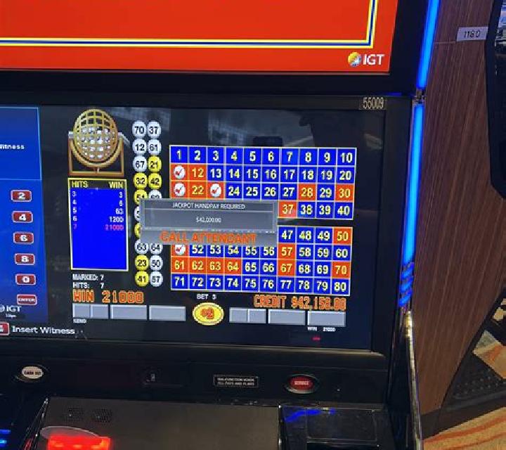 Lucky 8 Keno slot game