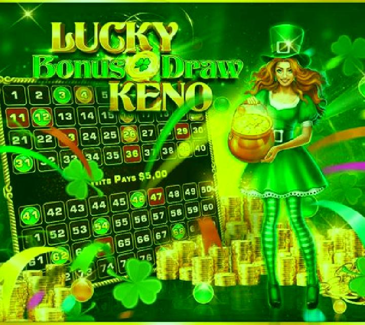 Lucky Bonus Draw Keno slot game