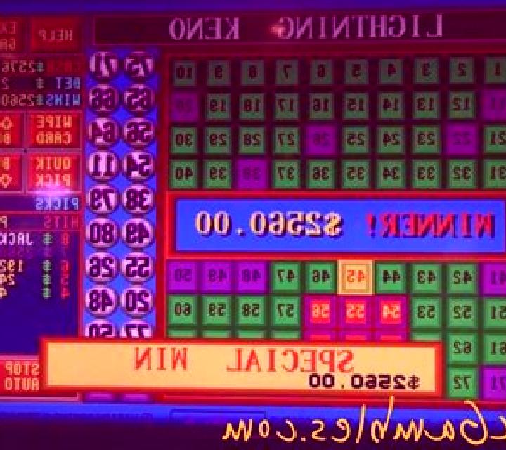 Lucky Bonus Draw Keno slot machine