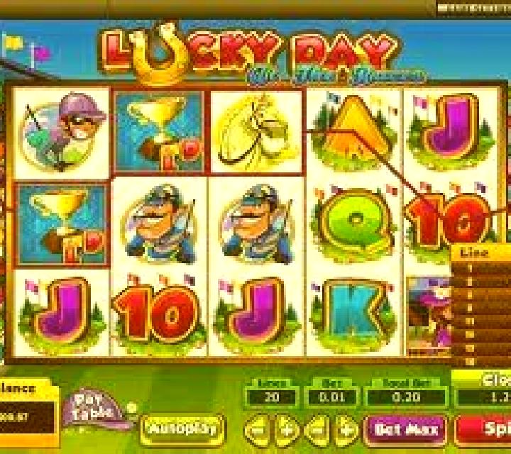 Lucky Day at the Races slot machine