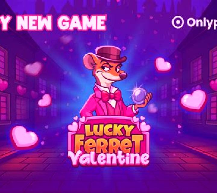 Lucky Ferret Valentine slot machine
