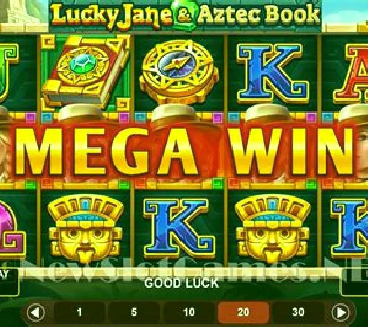Lucky Jane and Aztec Book slot