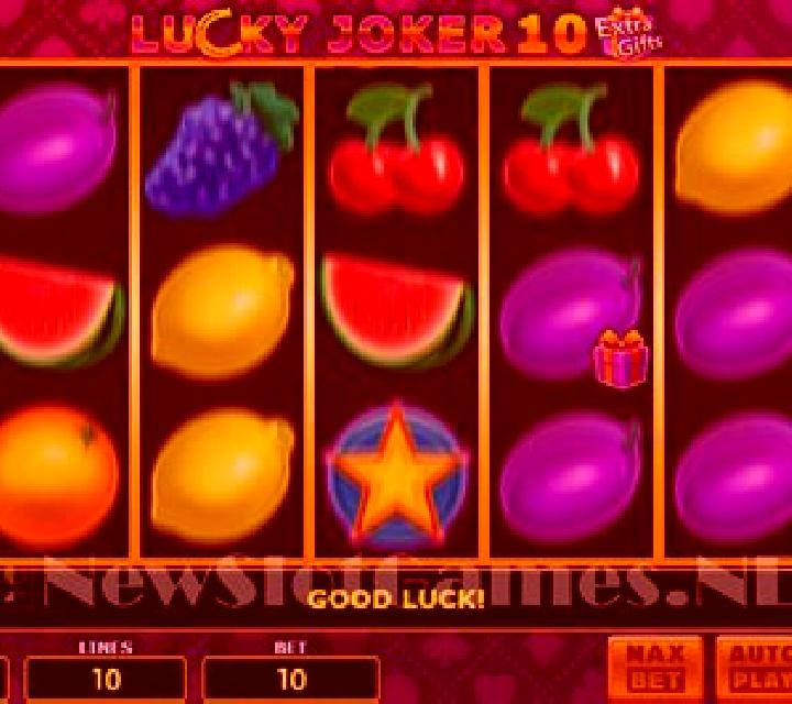 Lucky Joker 10 Extra Gifts slot game