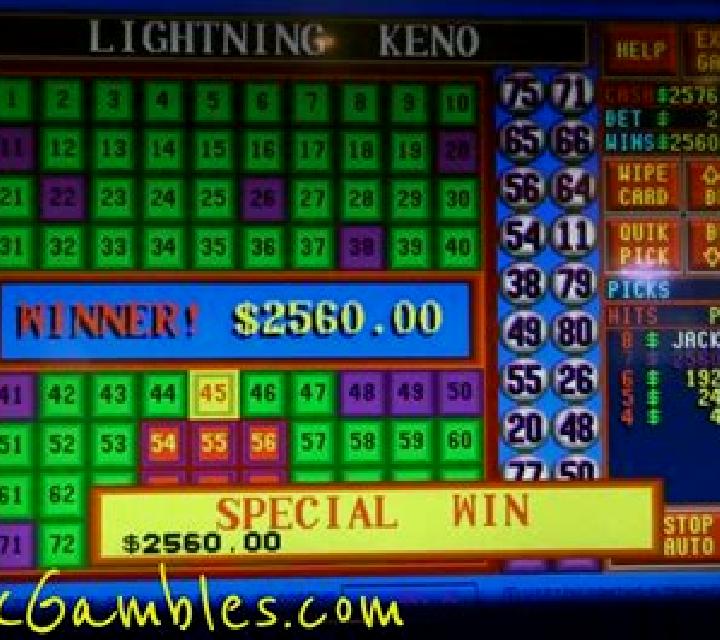 Lucky Keno slot machine