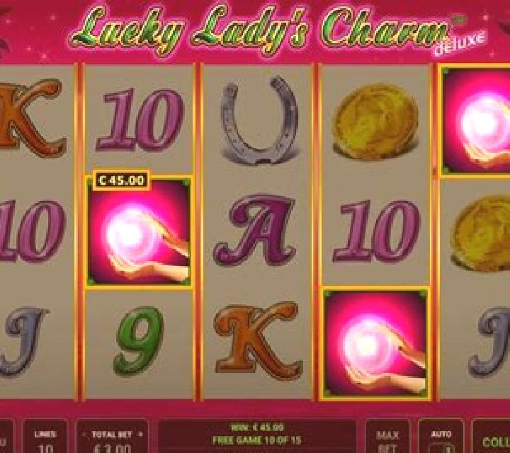 Lucky Ladys Charm Deluxe 10 Win Ways slot game