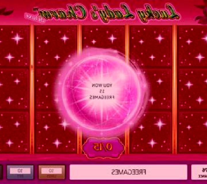 Lucky Lady s Charm deluxe slot machine