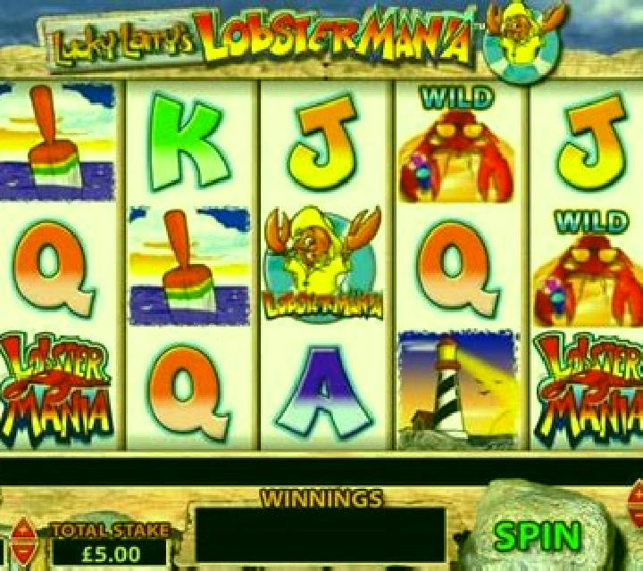 Lucky Larry s Lobstermania (King Show Games) slot machine
