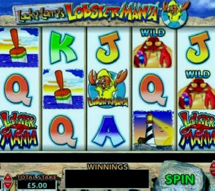 Lucky Larry s Lobstermania MegaJackpots slot machine