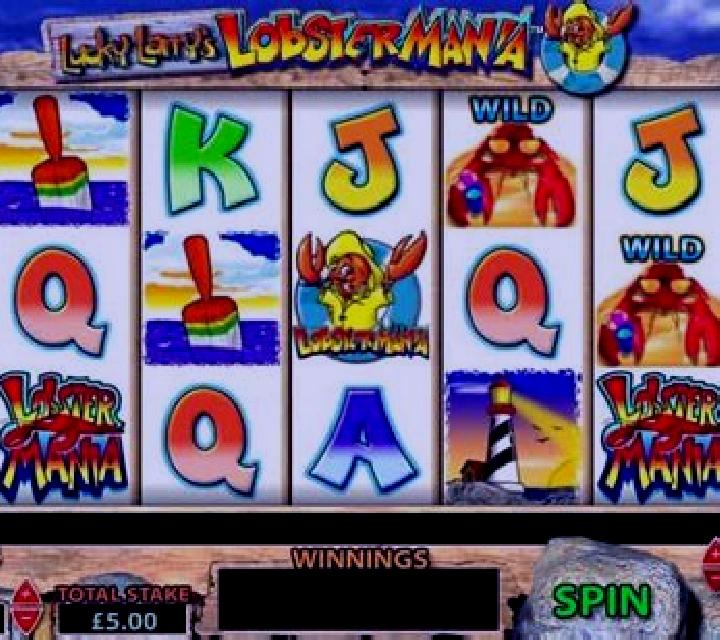 Lucky Larry s Lobstermania Tic-Tac-Toe slot machine