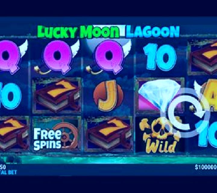 Lucky Moon Lagoon slot game