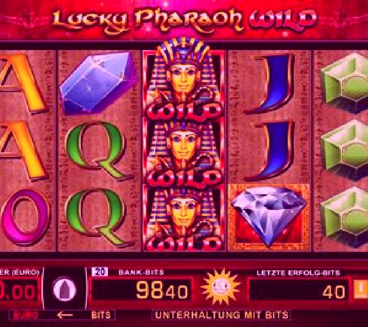 Lucky Pharaoh Deluxe Fortune Play slot game