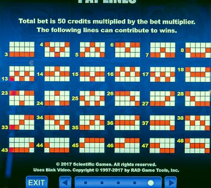 Lucky Staxx 40 lines online slot